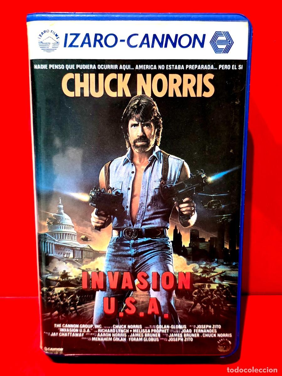 Cine: INVASION USA U.S.A (1985) - CHUCK NORRIS - 1&ordf; EDIC IZARO CANNON