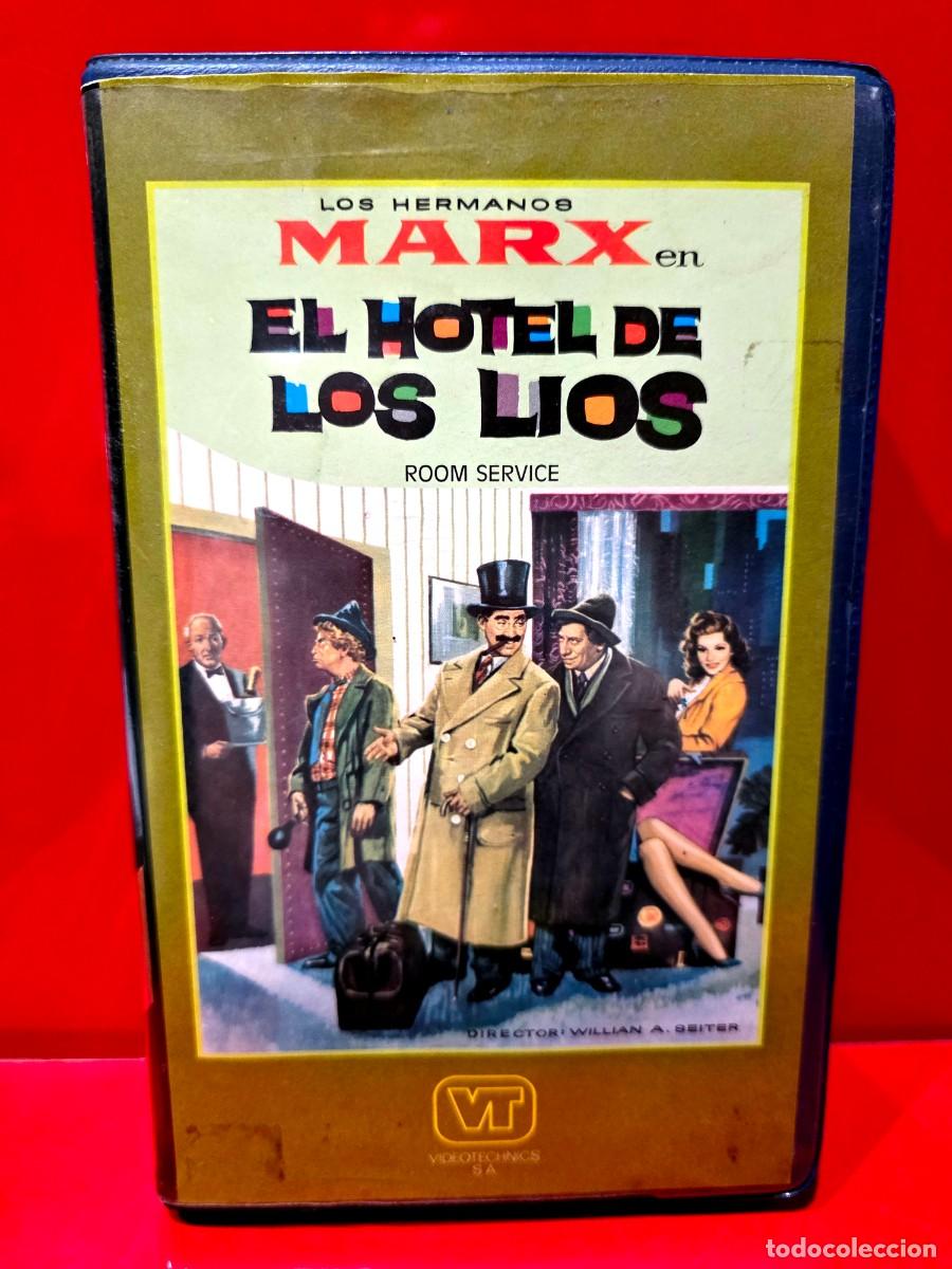 Cine: EL HOTEL DE LOS LIOS (LOS HERMANOS MARX) - 1&ordm; EDICION VIDEOCLUB VIDEO TECHNICS