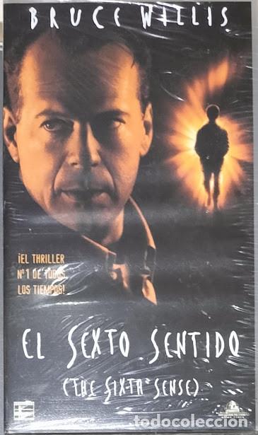 Cine: Pel&iacute;cula - El Sexto Sentido - VHS. Nuevo, precintado.