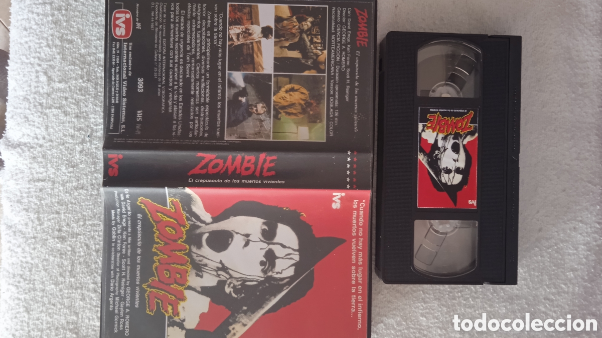 Cine: VHS Zombie (El Crep&uacute;sculo de los Muertos Vivientes) &ndash; George A. Romero &ndash; Edici&oacute;n IVS / Imagen Death