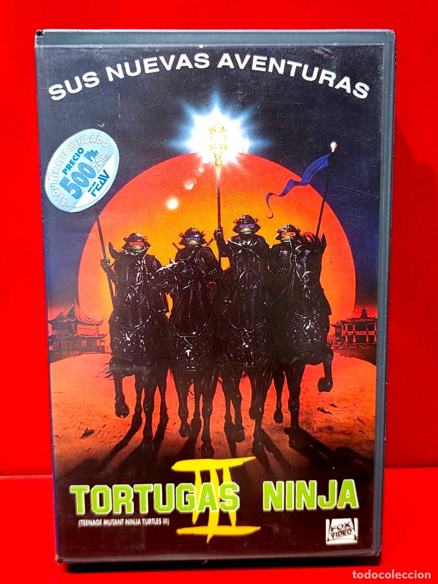 Cine: TORTUGAS NINJA III (1993) - 1&ordf; EDIC CAJA GRANDE FOX