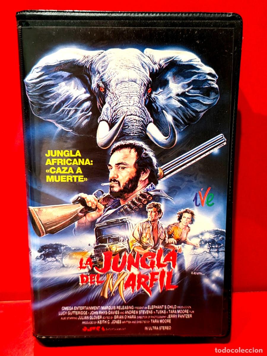 Cine: LA JUNGLA DEL MARFIL - JUNGLA AFRICANA : CAZA A MUERTE