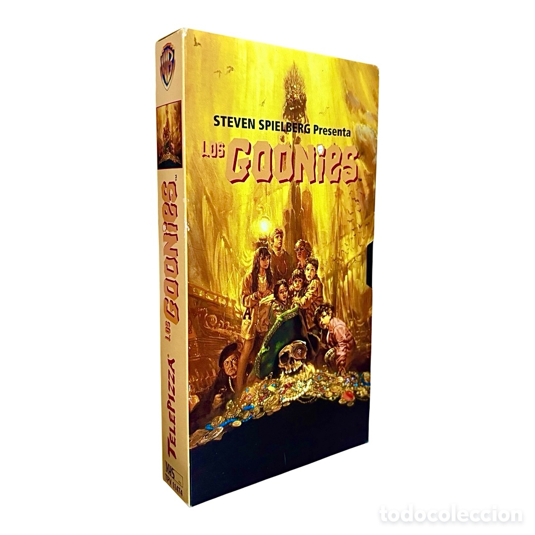 Cine: LOS GOONIES - VHS - Edici&oacute;n de cart&oacute;n de Telepizza