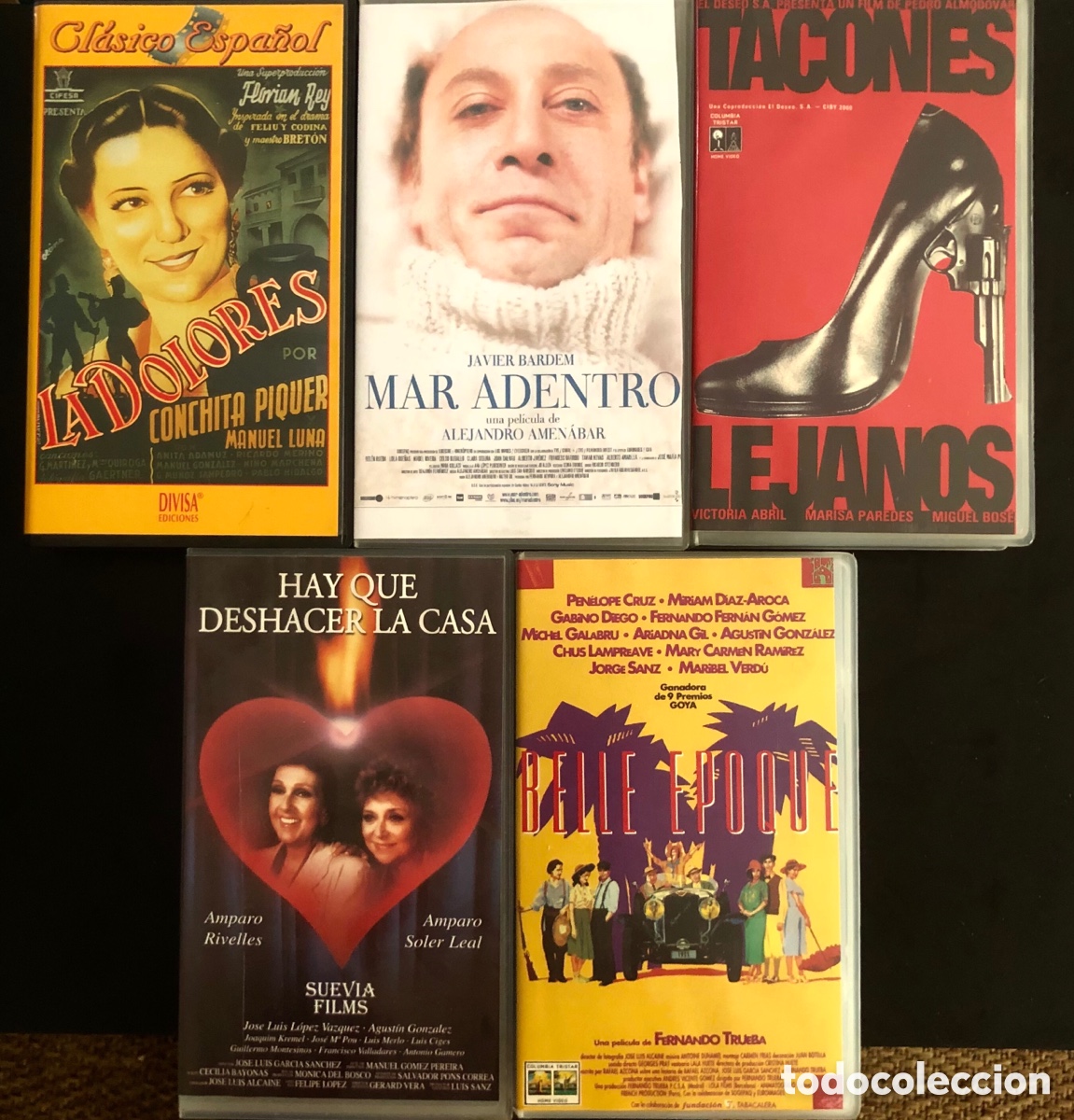 Cine: Mar Adentro, Belle &Eacute;poque, Tacones Lejanos, La Dolores, Hay que Deshacer la Casa
