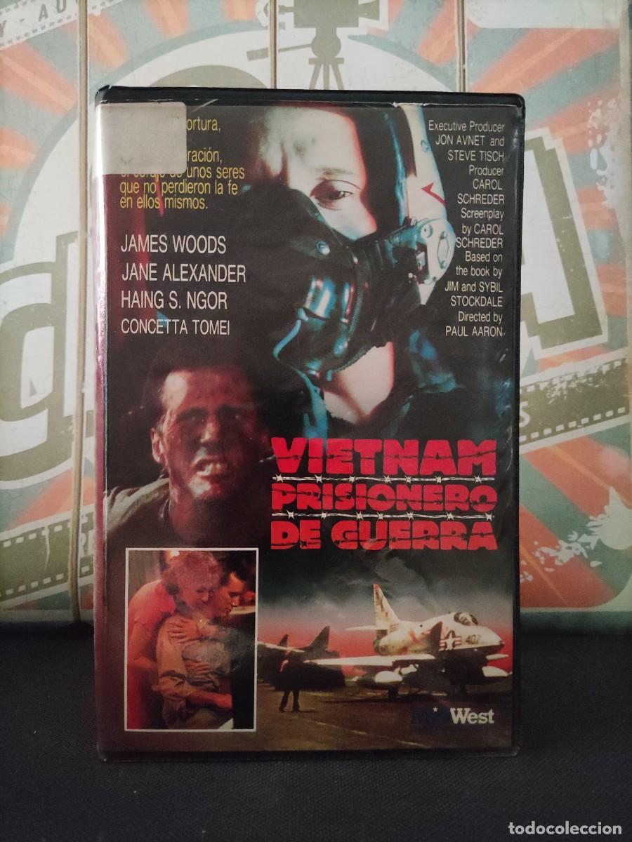 Cine: BF 10 VHS CG Vietnam Prisionero de guerra - James Woods, Jane Alexander