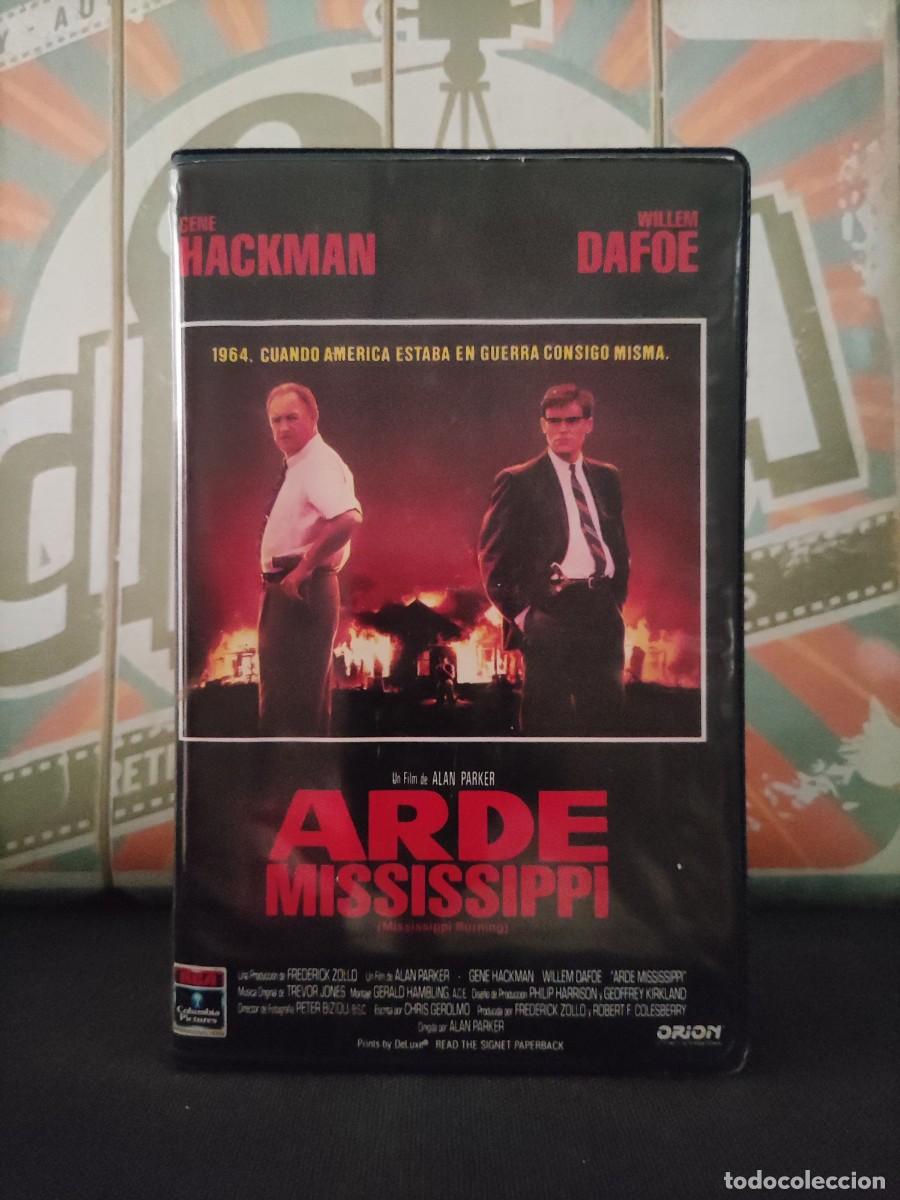 Cine: BF 10 VHS CG Arde Mississippi - Gene Hackman, Willem Dafoe