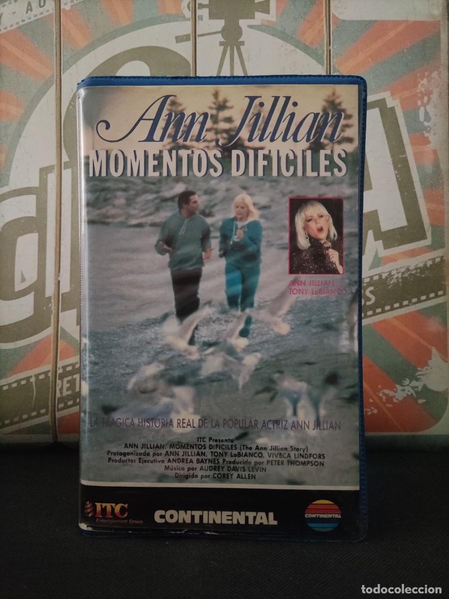 Cine: BF 10 VHS CG Momentos dif&iacute;ciles - Ann Jillian, Tony LoBianco