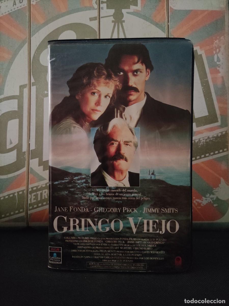 Cine: BF 10 VHS CG Gringo Viejo - Jane Fonda, Gregory Peck