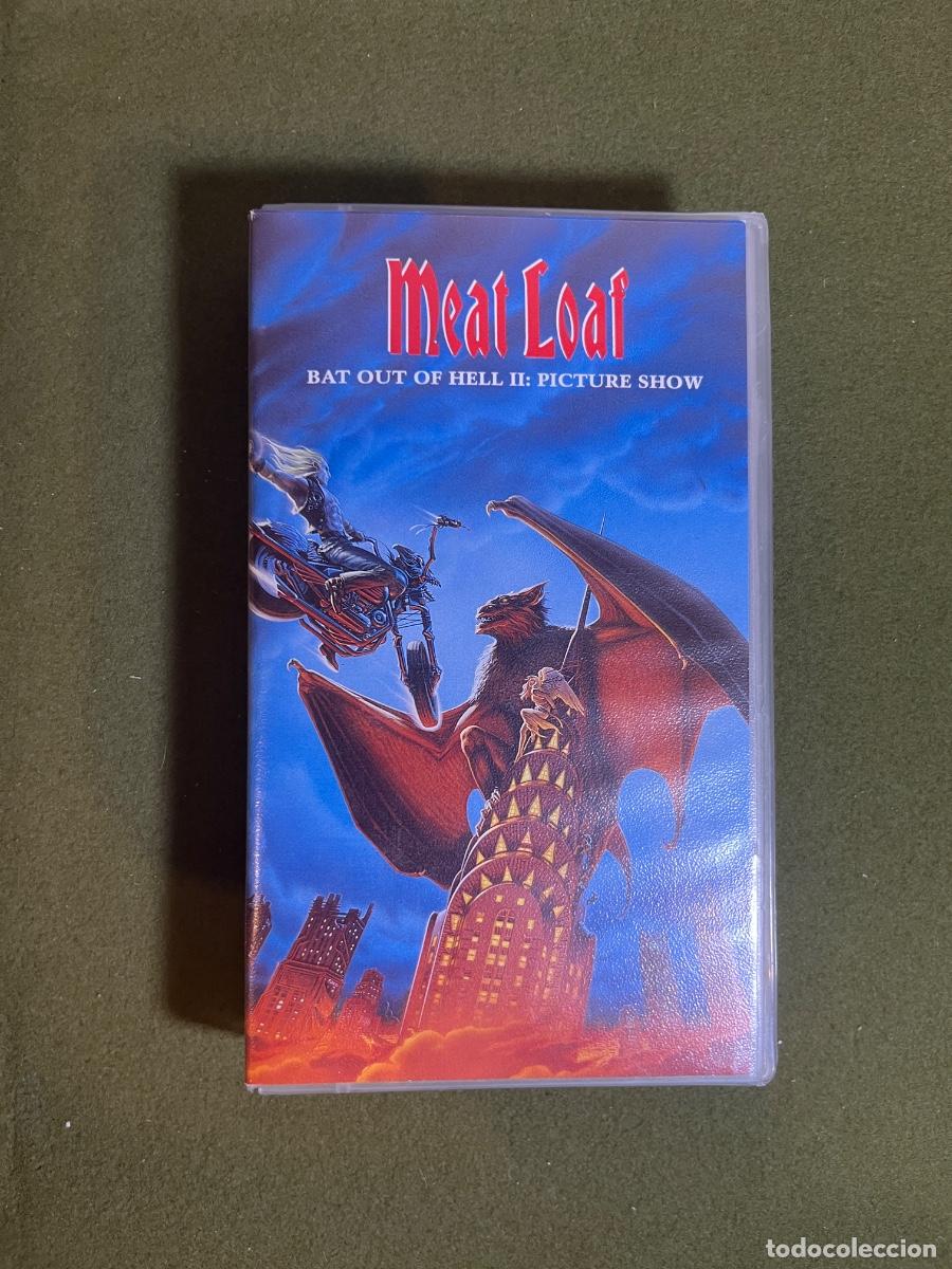 Cine: VHS Meat Loaf Bat Out of Hell II Picture Show Virgin PMI PAL Michael Bay Jim Steinman VHS Video
