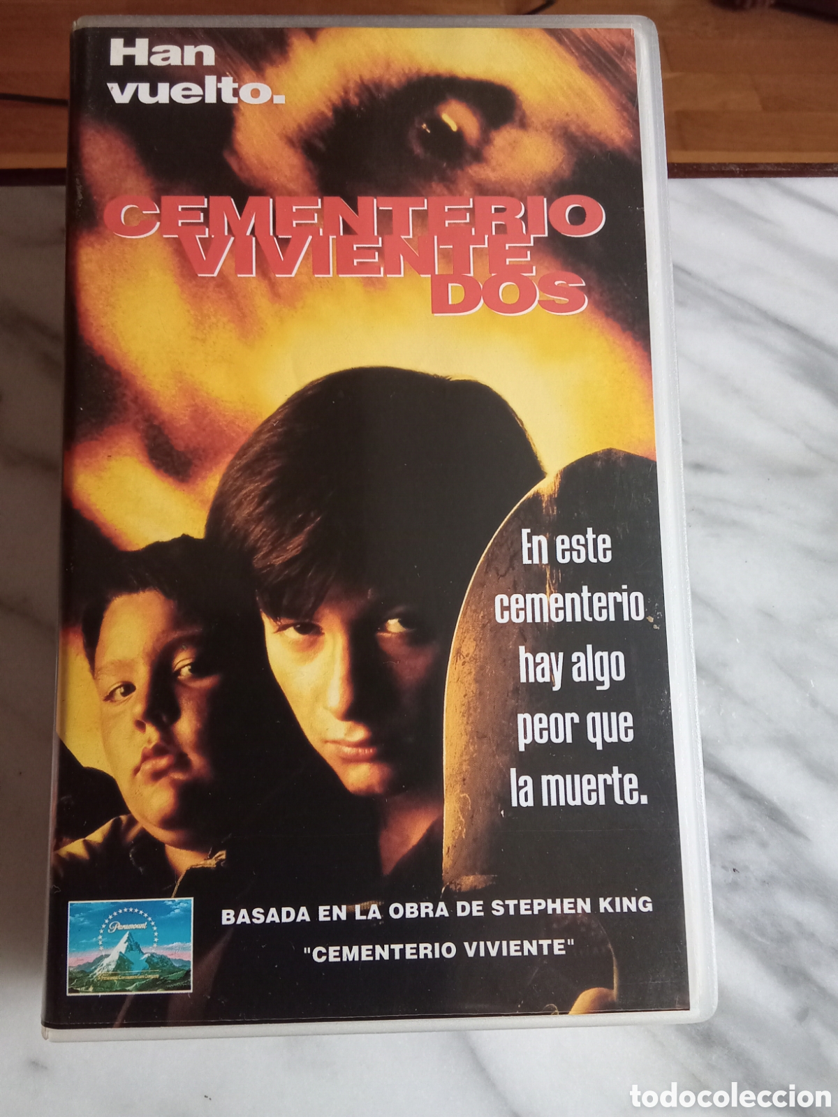 Cine: VHS Cementerio Viviente Dos ( Pet Sematary Two )