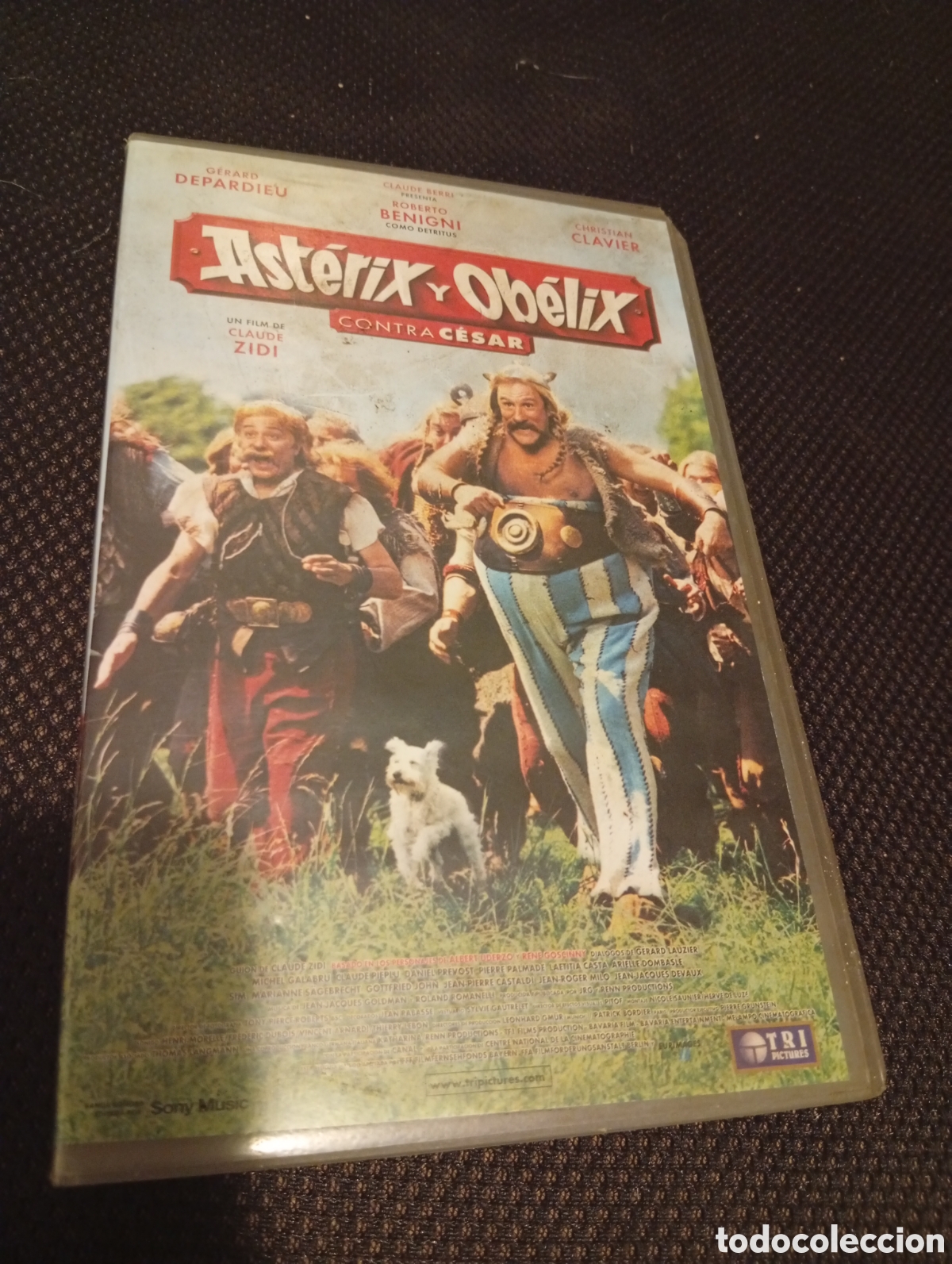 Cine: Ast&eacute;rix y Ob&eacute;lix contra el C&eacute;sar vhs