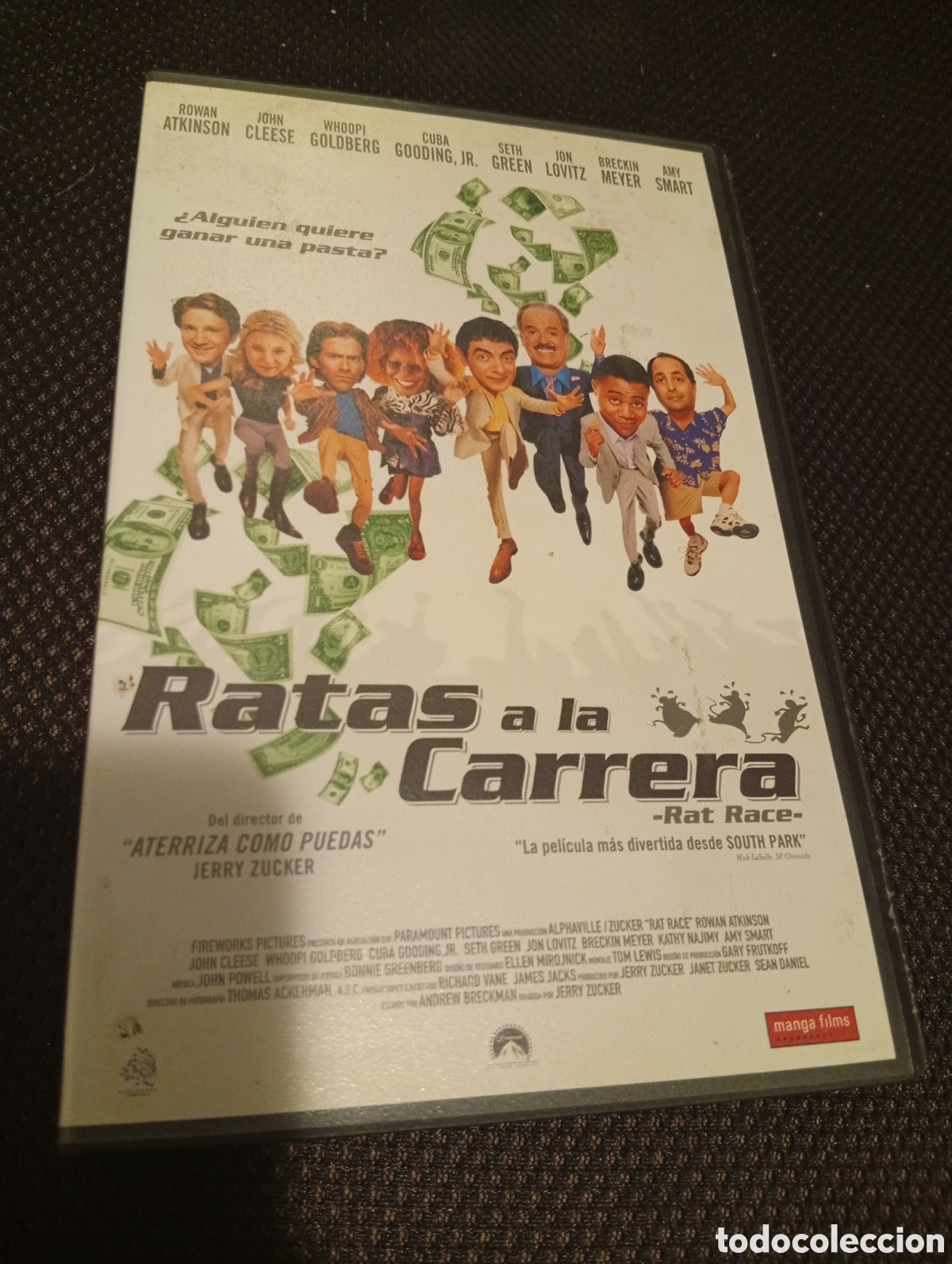 Cine: Ratas a la carrera vhs