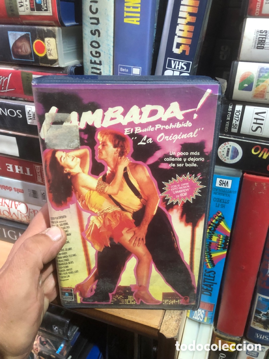 Cine: VHS V&Iacute;DEO CLUB LAMBADA EL BAILE PROHIBIDO