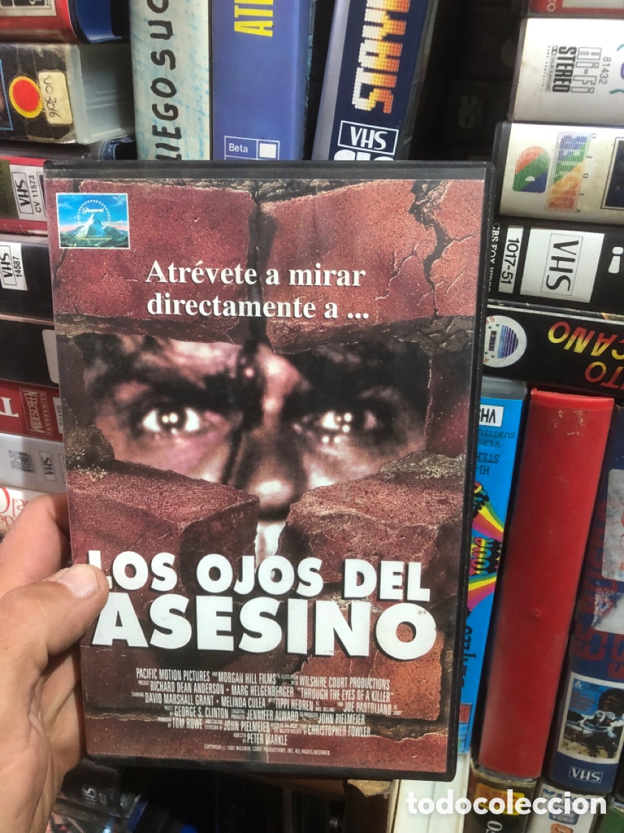 Cine: VHS V&Iacute;DEO CLUB LOS OJOS DEL ASESINO