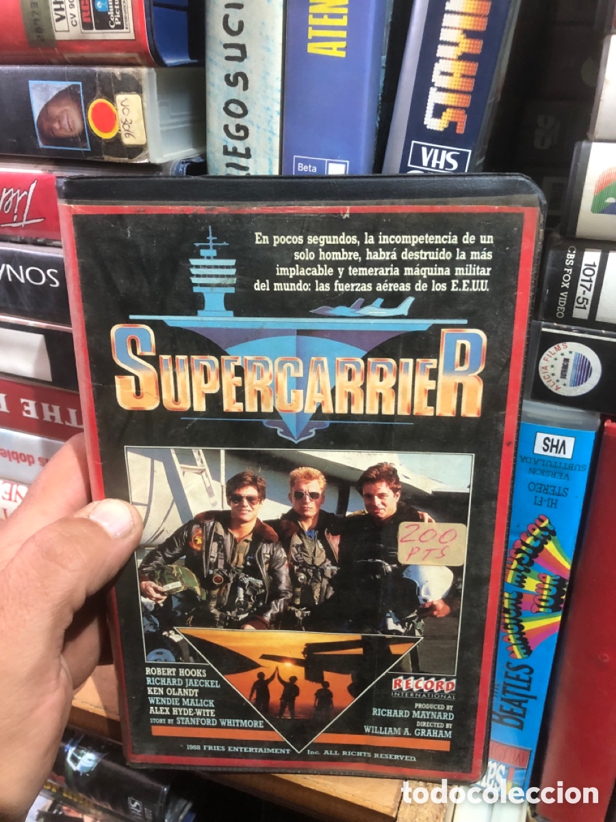 Cine: VHS V&Iacute;DEO CLUB SUPERCARRIER