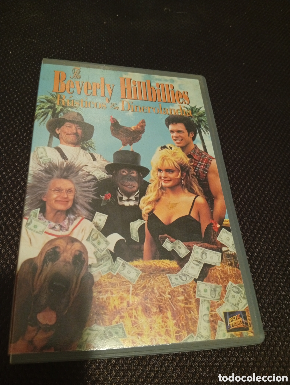 Cine: Beverly Hillbillies R&uacute;sticos en Dinerolandia vhs
