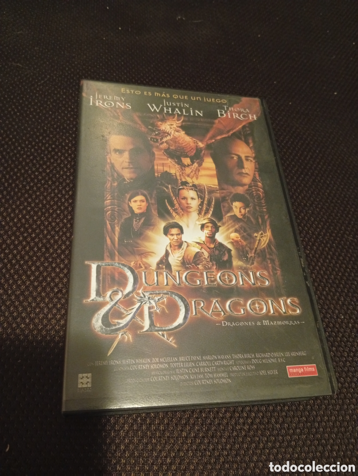 Cine: Dragones y mazmorras vhs