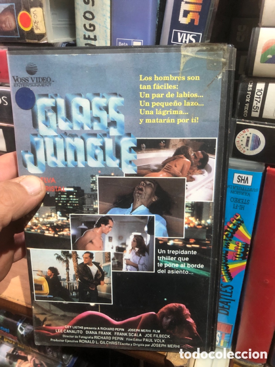 Cine: VHS V&Iacute;DEO CLUB GLASS JUNGLE
