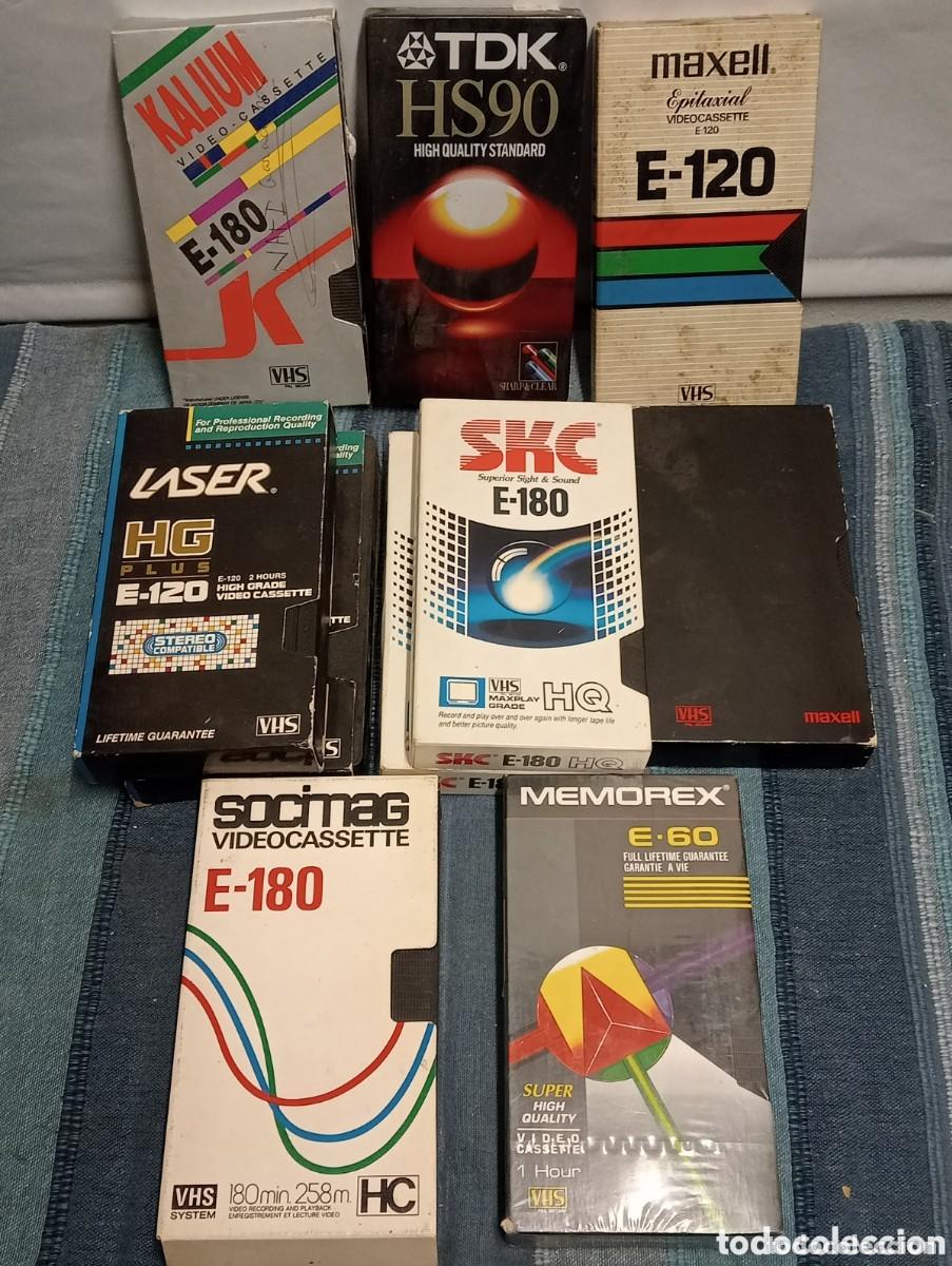 Cine: LIQUIDACI&Oacute;N. VHS SYSTEM. VIDEO RECORDING AND PLAYBACK CASSETTE. CINTA PARA GRABAR. 11 CASETES