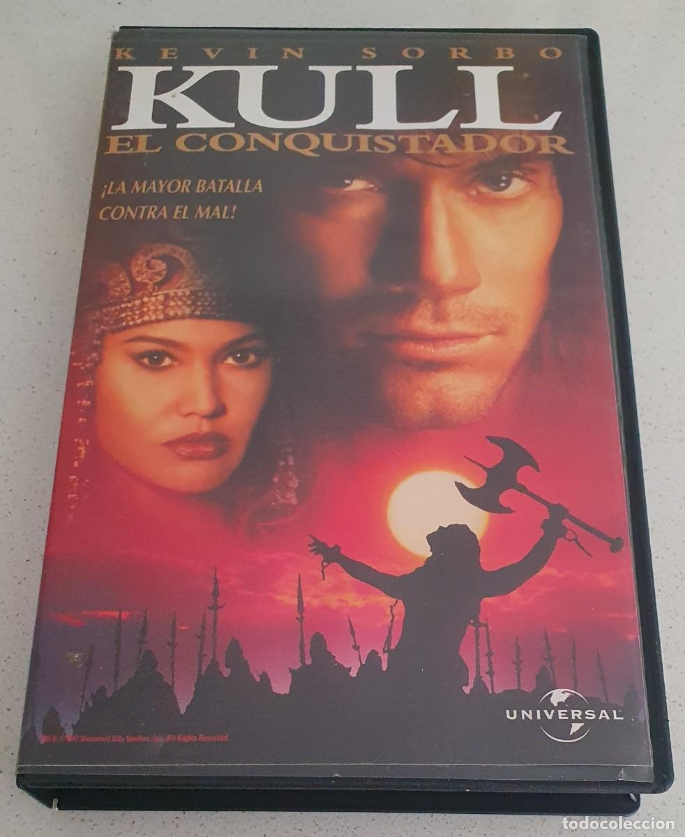 Cine: Pel&iacute;cula Vhs Kull el Conquistador. Kevin Sorbo, Tia Carrere. CIC V&iacute;deo 1998 videoclub alquiler.