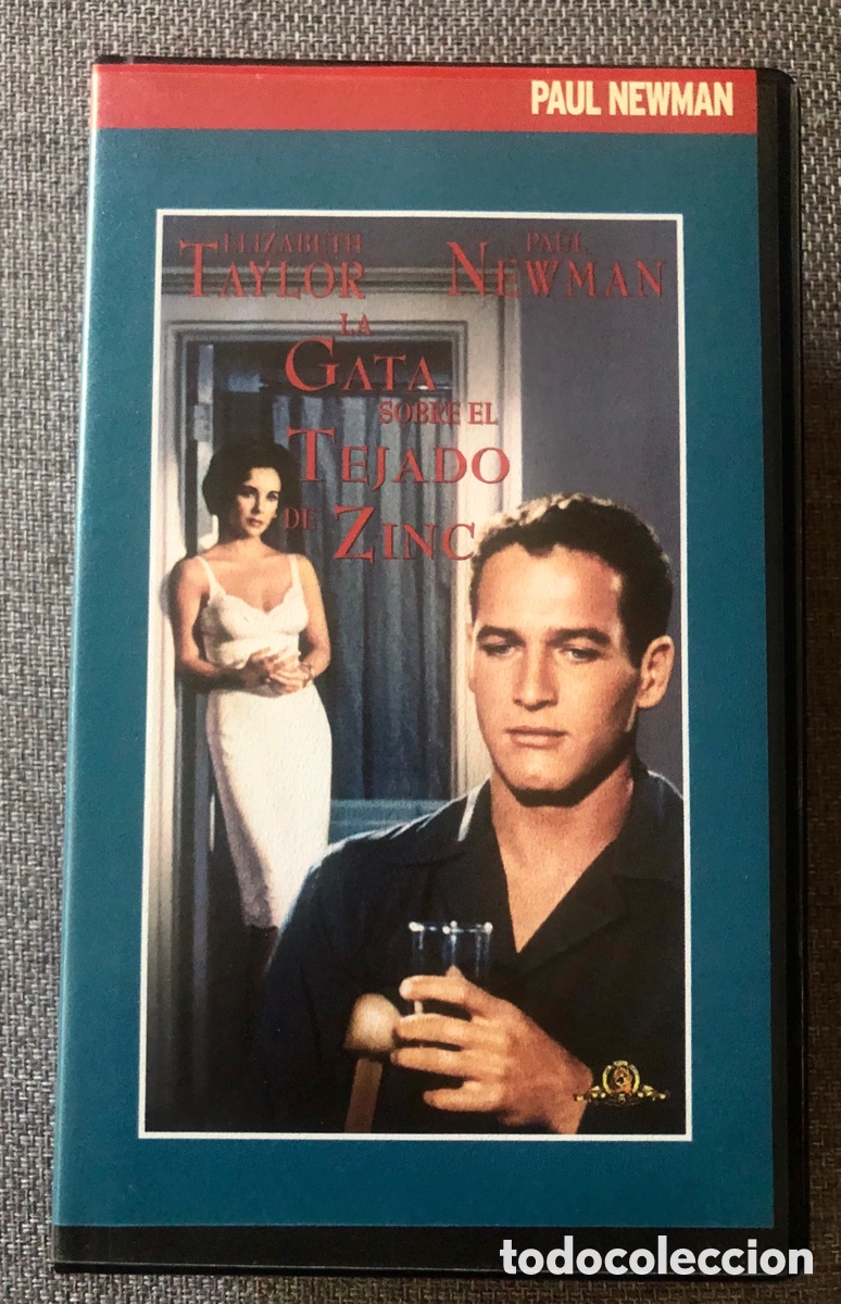 Cine: La gata sobre el tejado de zinc (1958) - Paul Newman / Elizabeth Taylor - MGM