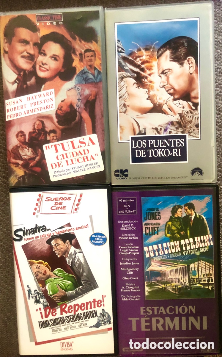 Cine: Cl&aacute;sicos de Hollywood e Intriga - Los puentes de Toko-Ri / Estaci&oacute;n T&eacute;rmini / De repente