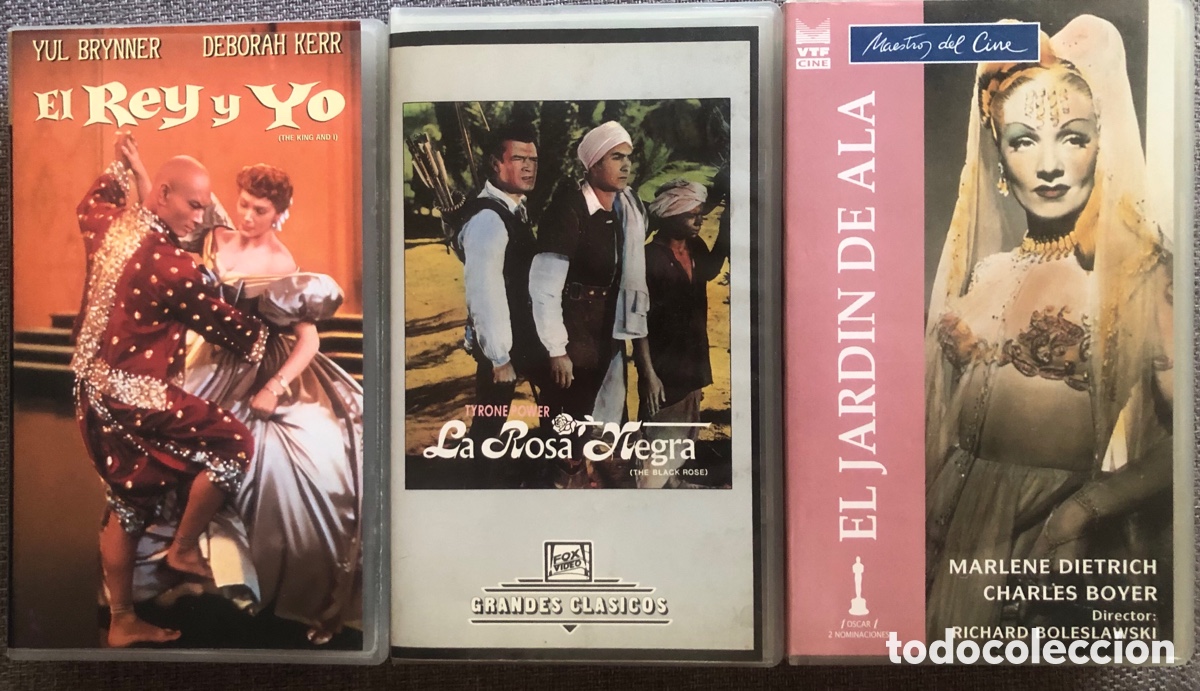 Cine: Cine Cl&aacute;sico: El Rey y Yo + La Rosa Negra (Fox) + El Jard&iacute;n de Al&aacute; (Marlene Dietrich)
