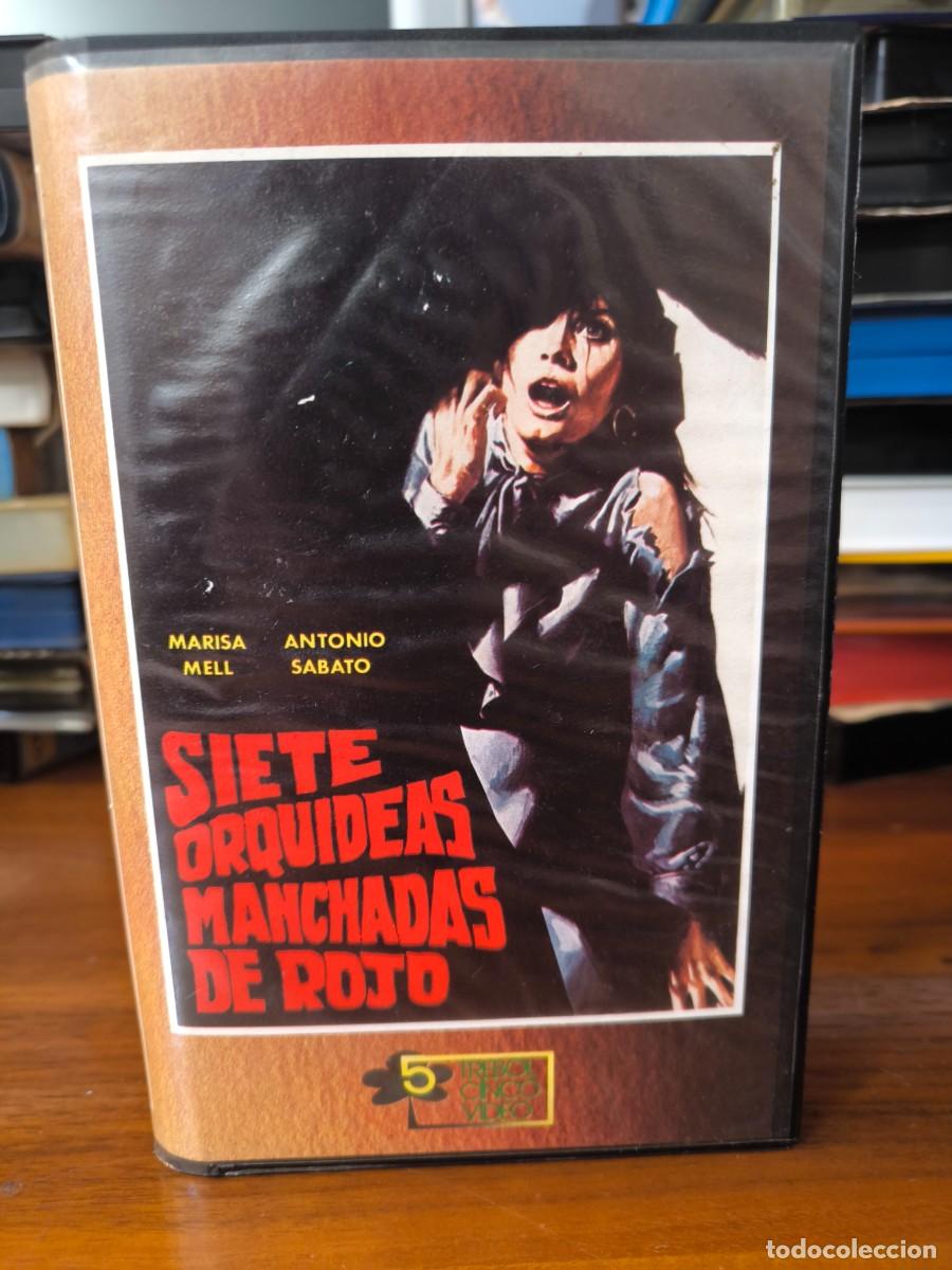 Cine: Siete orqu&iacute;deas Manchadas de Rojo VHS