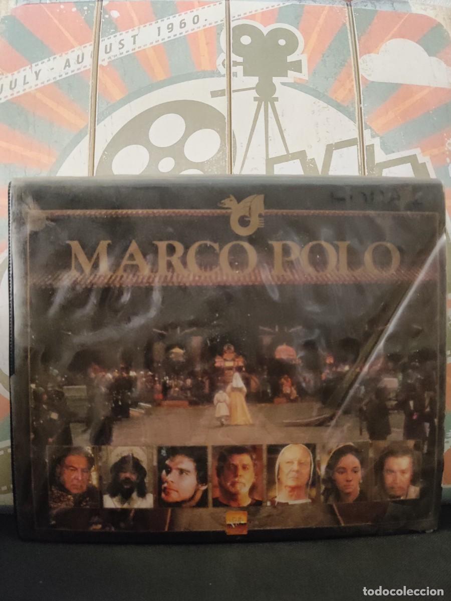 Cine: VHS CG Marco Polo - Burt Lancaster, Ken Marshall (Dos cintas)