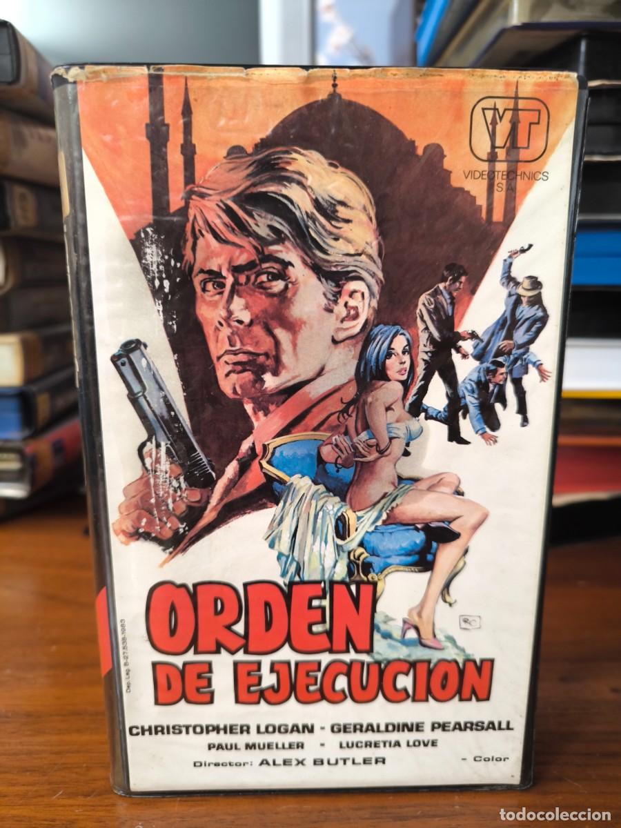 Cine: Orden de ejecuci&oacute;n vhs