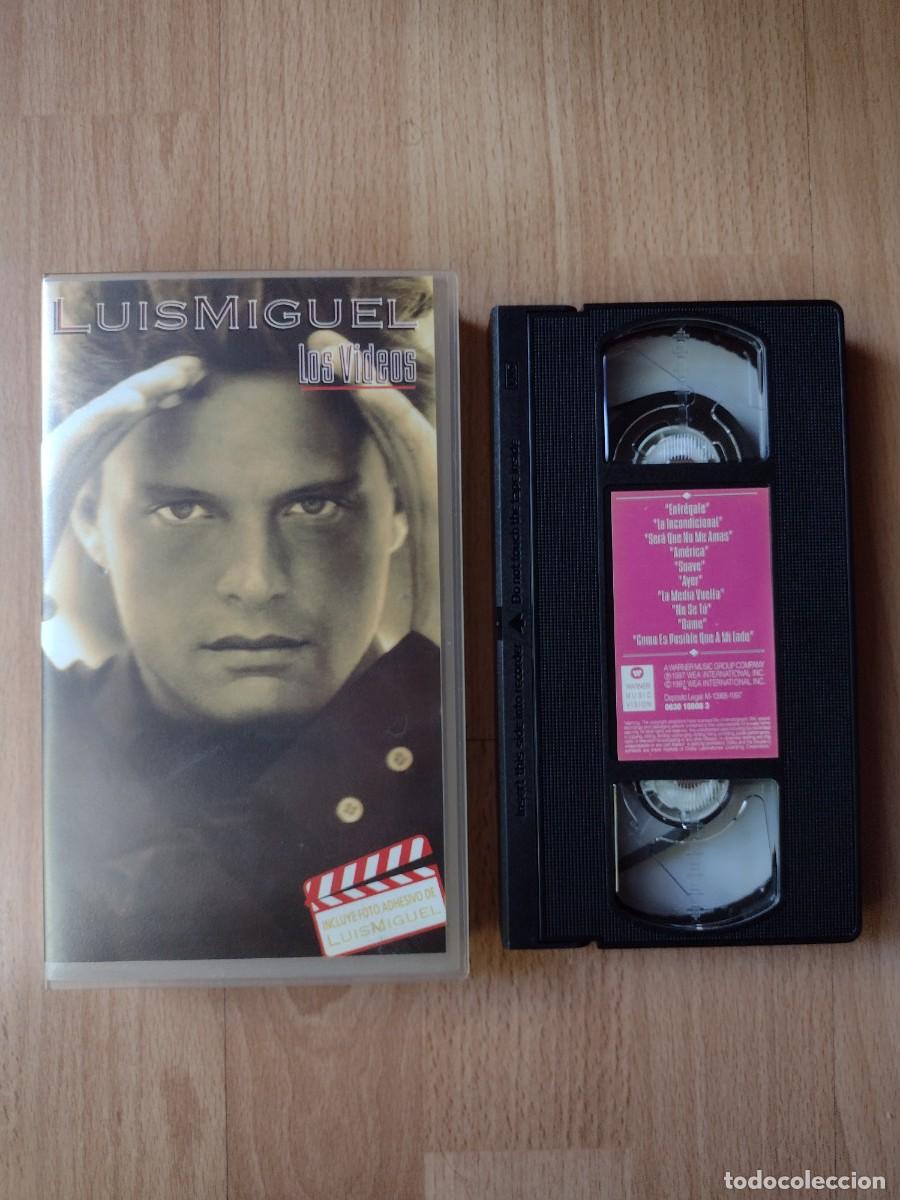 Cine: Luis Miguel Los videos en VHS - Posibilidad de recogida en mano en Madrid