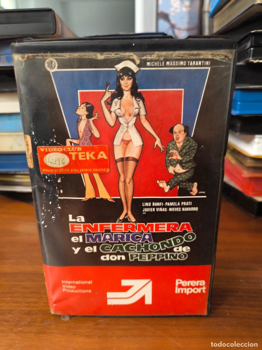 Cine: La enfermera el marica y el cachondo de Don pepino VHS