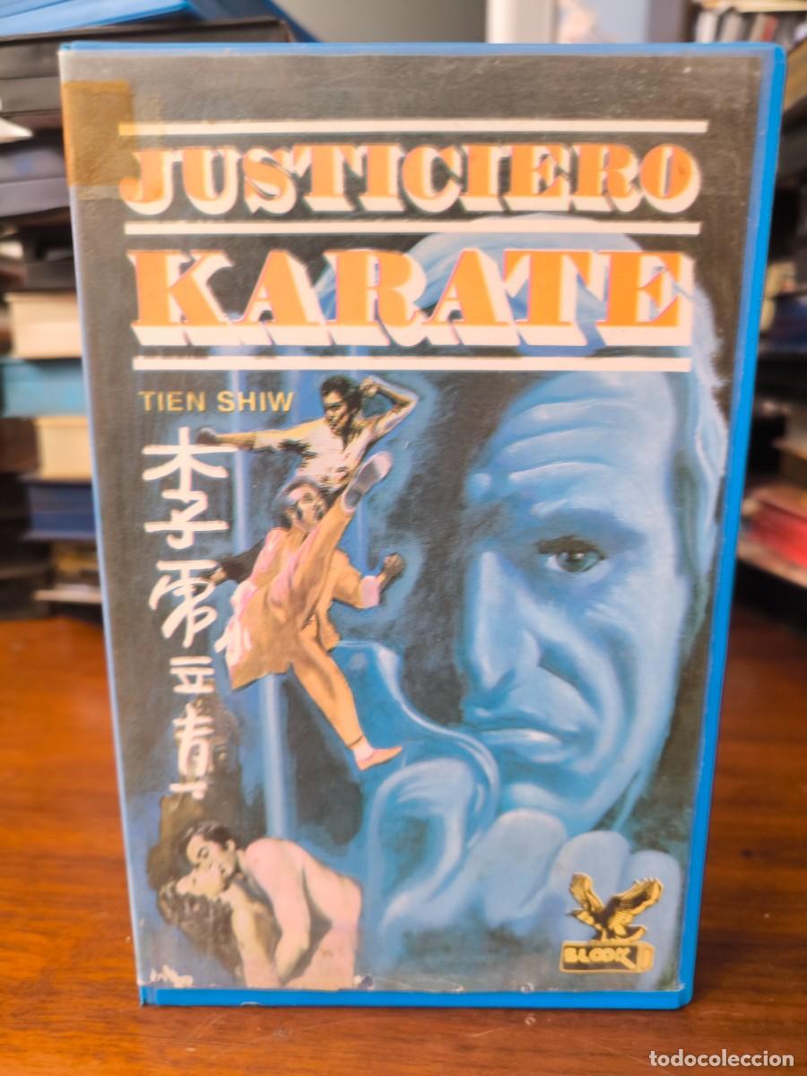 Cine: Justiciero karate vhs