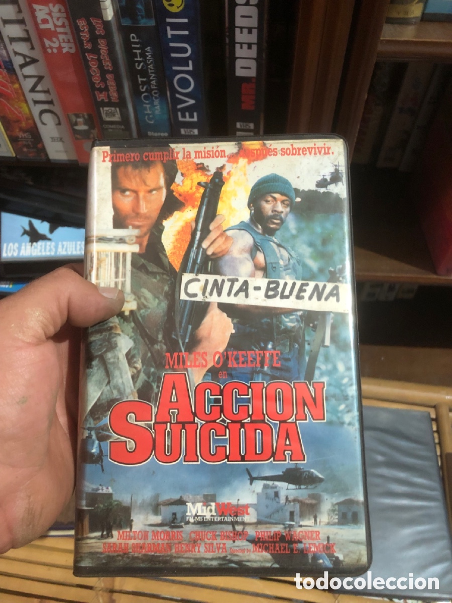 Cine: VHS V&Iacute;DEO CLUB ACCI&Oacute;N SUICIDA