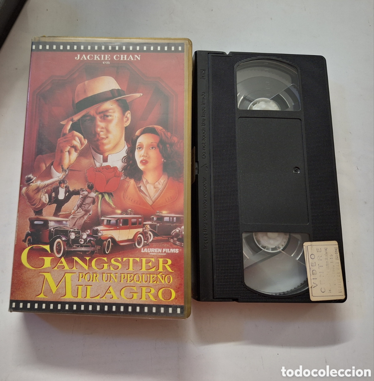 Cine: Gangster por un peque&ntilde;o Milagro VHS Jackie Chan
