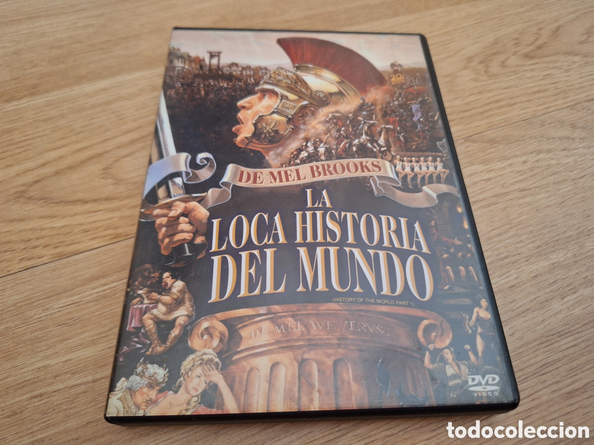 Cine: La Loca Historia del Mundo DVD Mel Brooks
