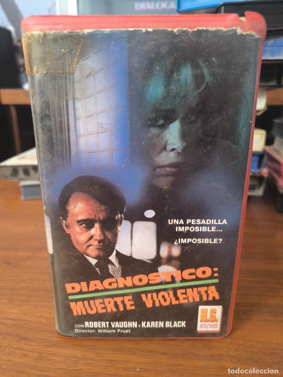 Cine: Diagn&oacute;stico muerte violenta vhs