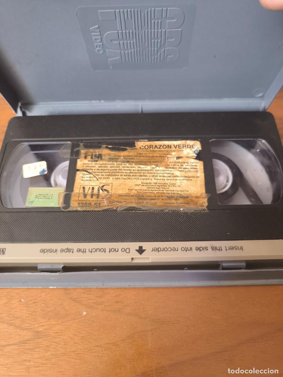 Cine: Tras el coraz&oacute;n verde VHS - Foto 3