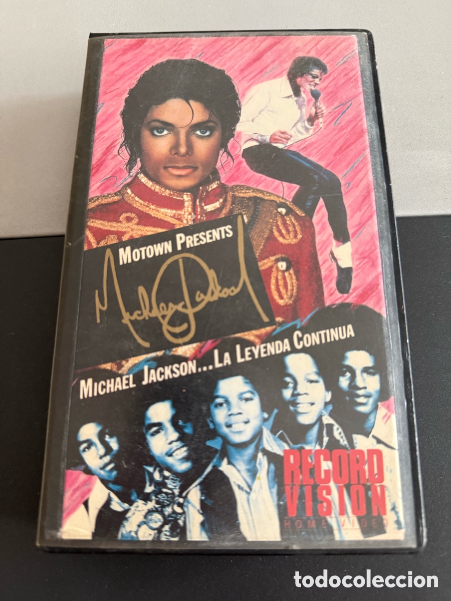 Cine: VHS. MICHAEL JACKSON &hellip;. LA LEYENDA CONTIN&Uacute;A