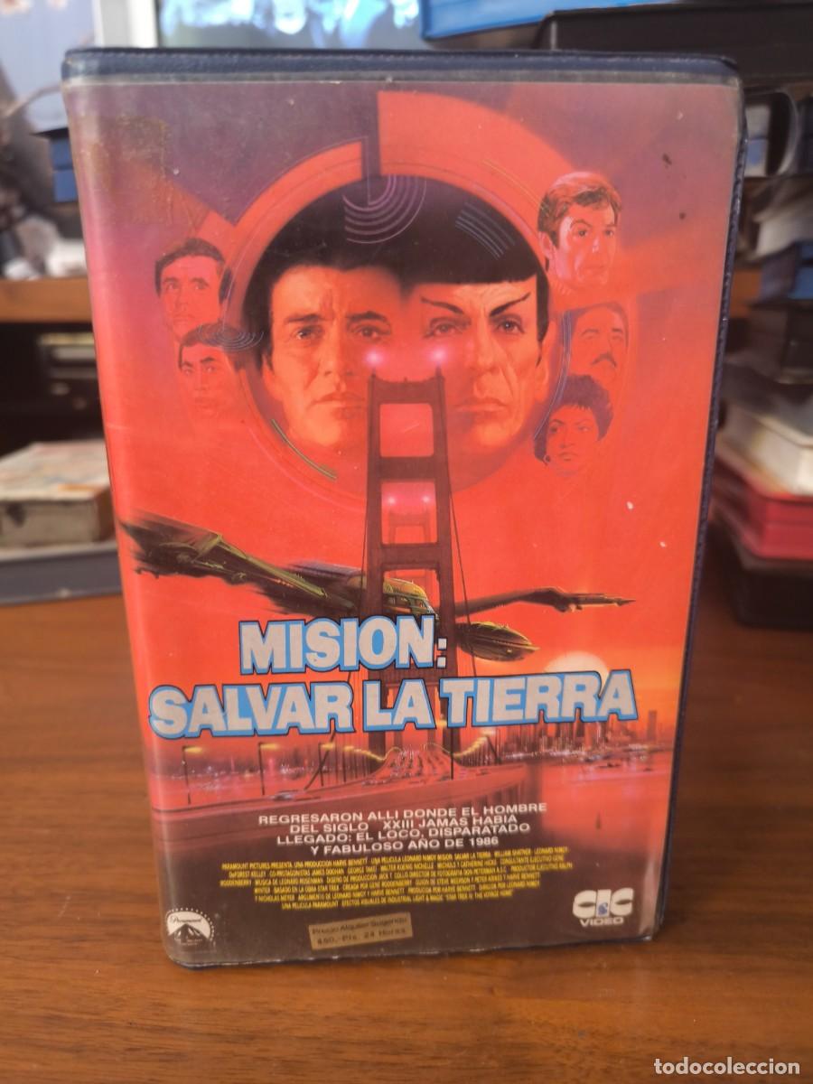 Cine: Misi&oacute;n salvar la Tierra Star Trek VHS