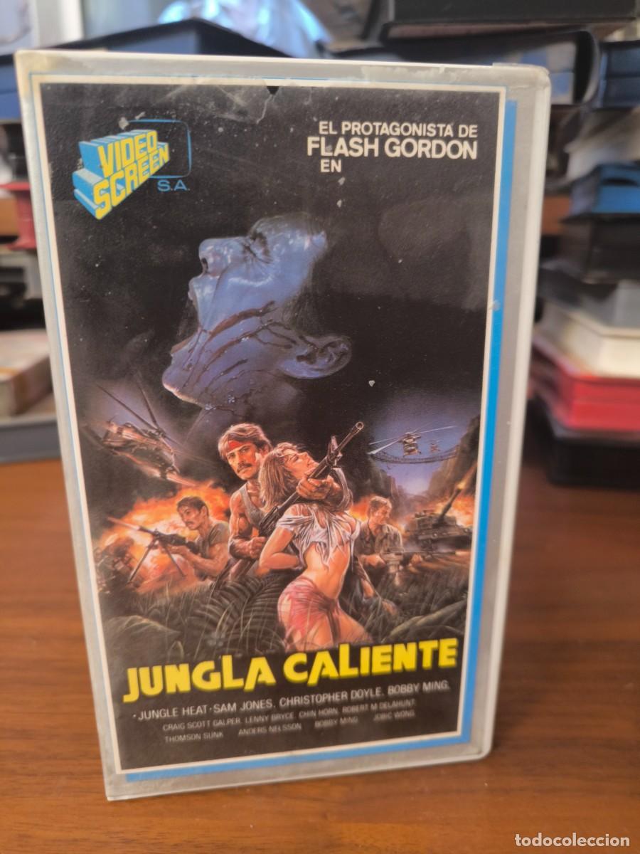 Cine: Jungla caliente VHS Video Screen
