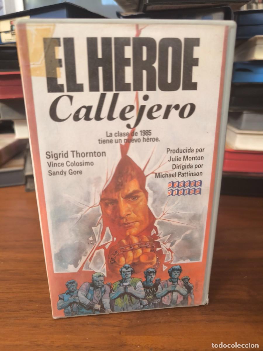 Cine: El h&eacute;roe callejero vhs