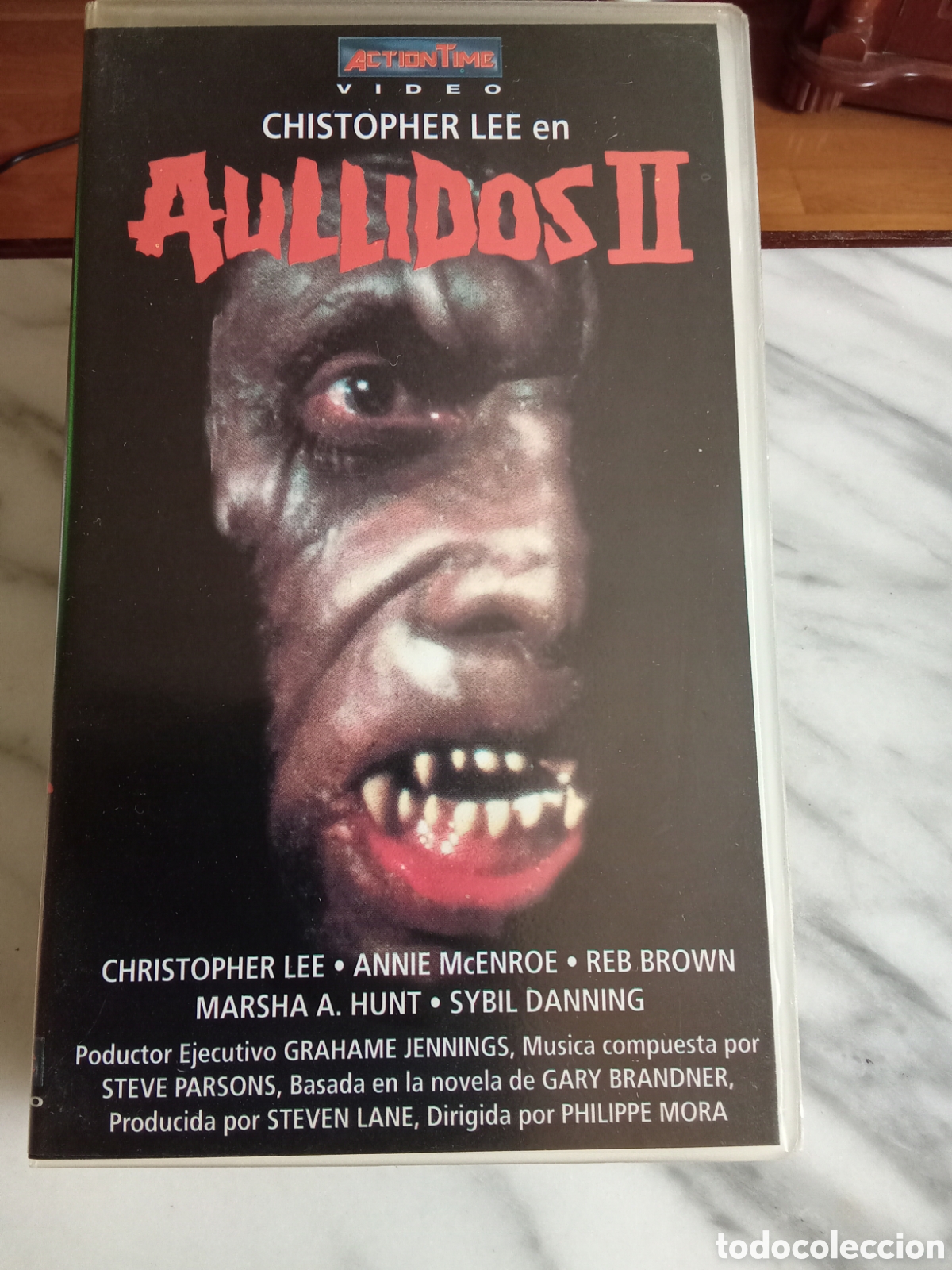 Cine: VHS Aullidos II Christopher Lee