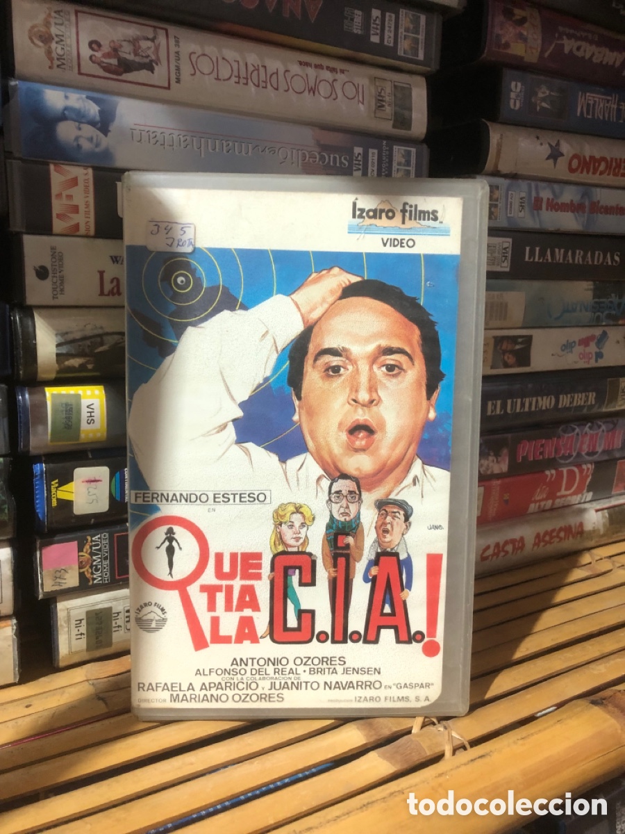Cine: VHS V&Iacute;DEO CLUB QUE TIA LA C&Iacute;A