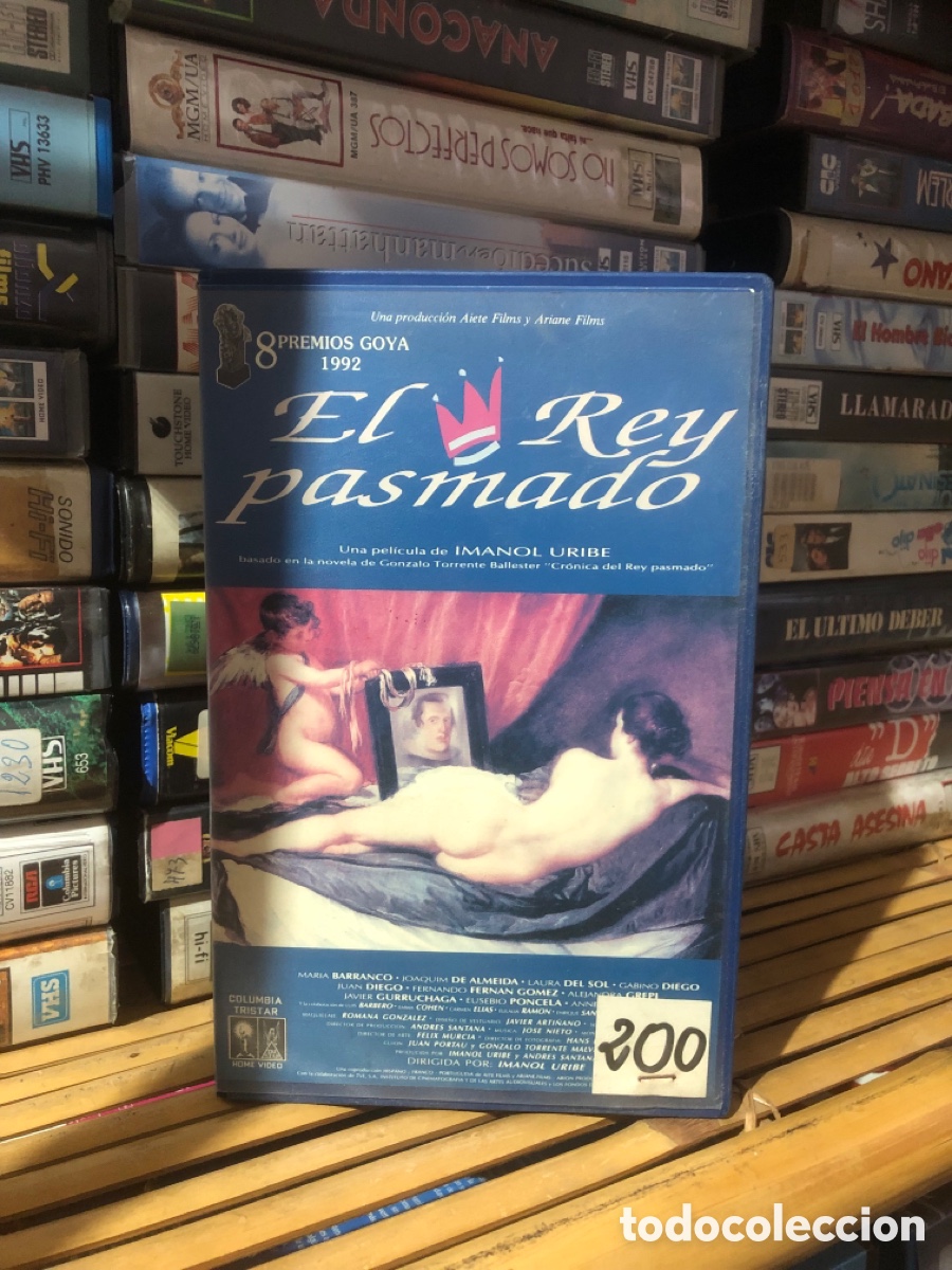 Cine: VHS V&Iacute;DEO CLUB EL REY PASMADO