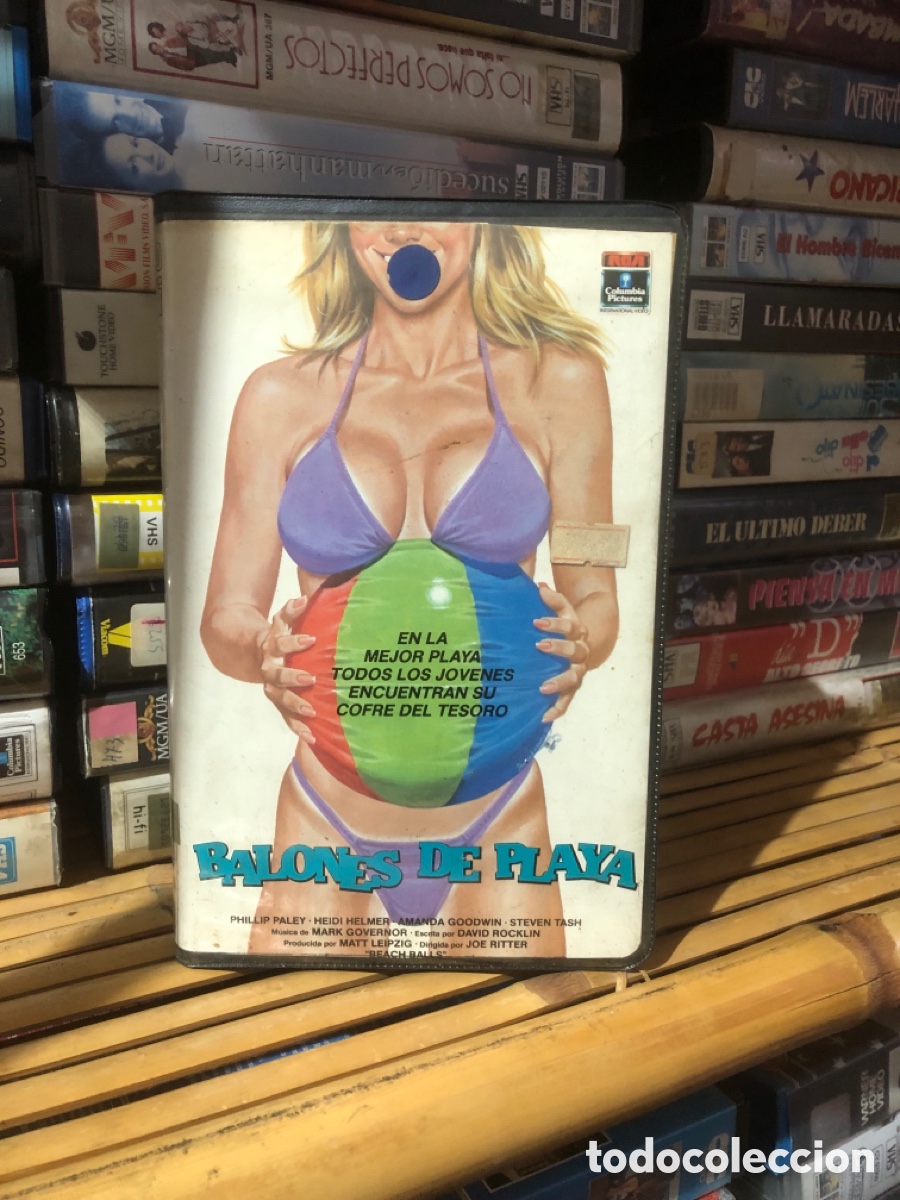Cine: VHS V&Iacute;DEO CLUB BALONES DE PLAYA