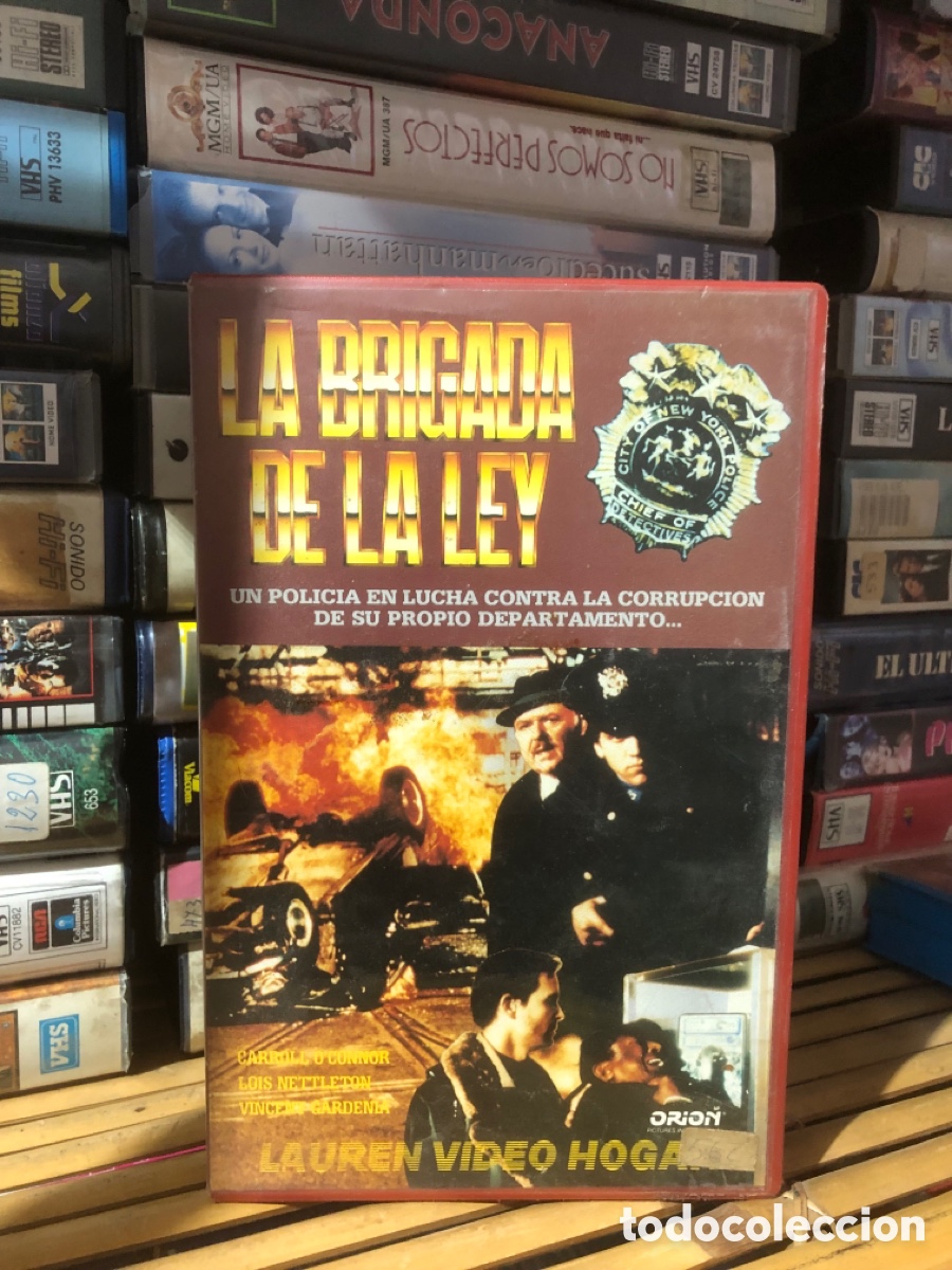 Cine: VHS V&Iacute;DEO CLUB LA BRIGADA DE LA LEY