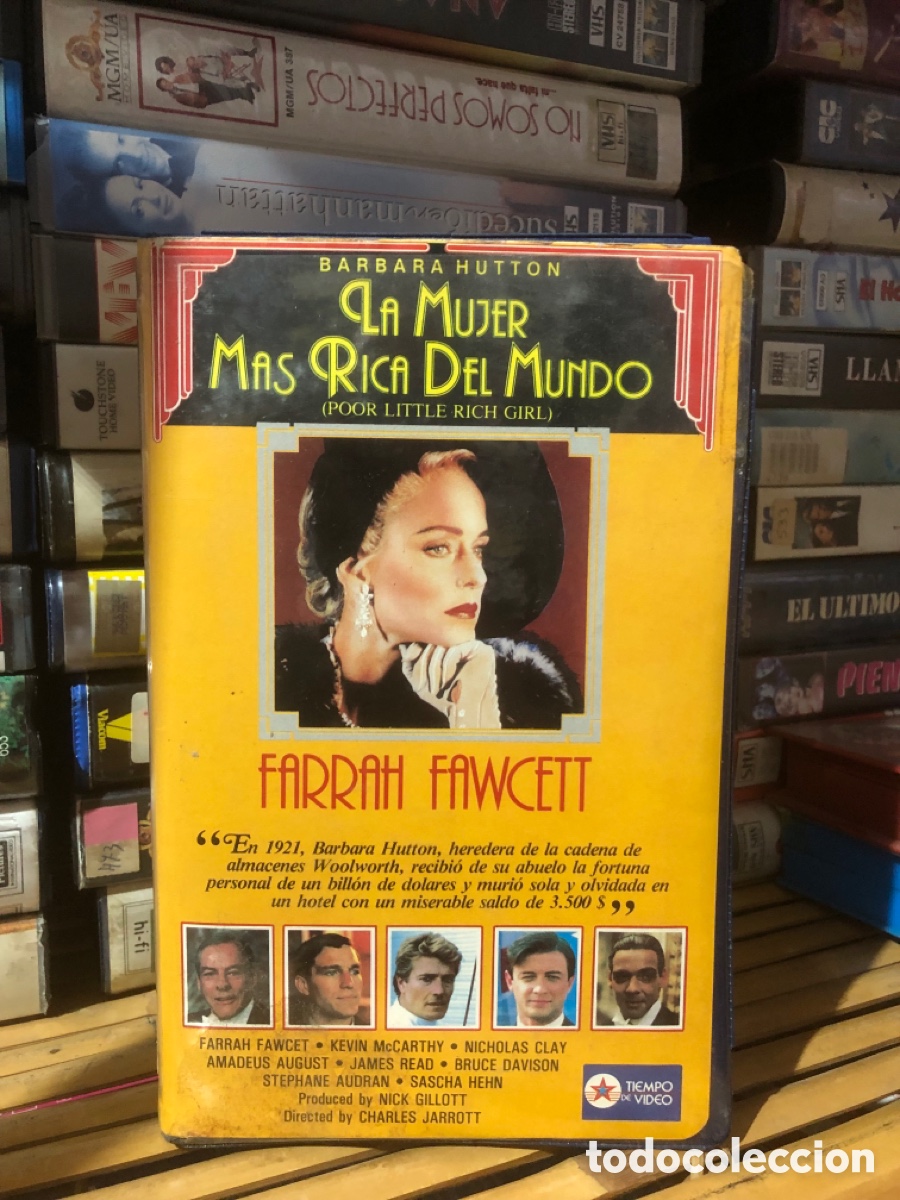 Cine: VHS V&Iacute;DEO CLUB LA MUJER M&Aacute;S RICA DEL MUNDO