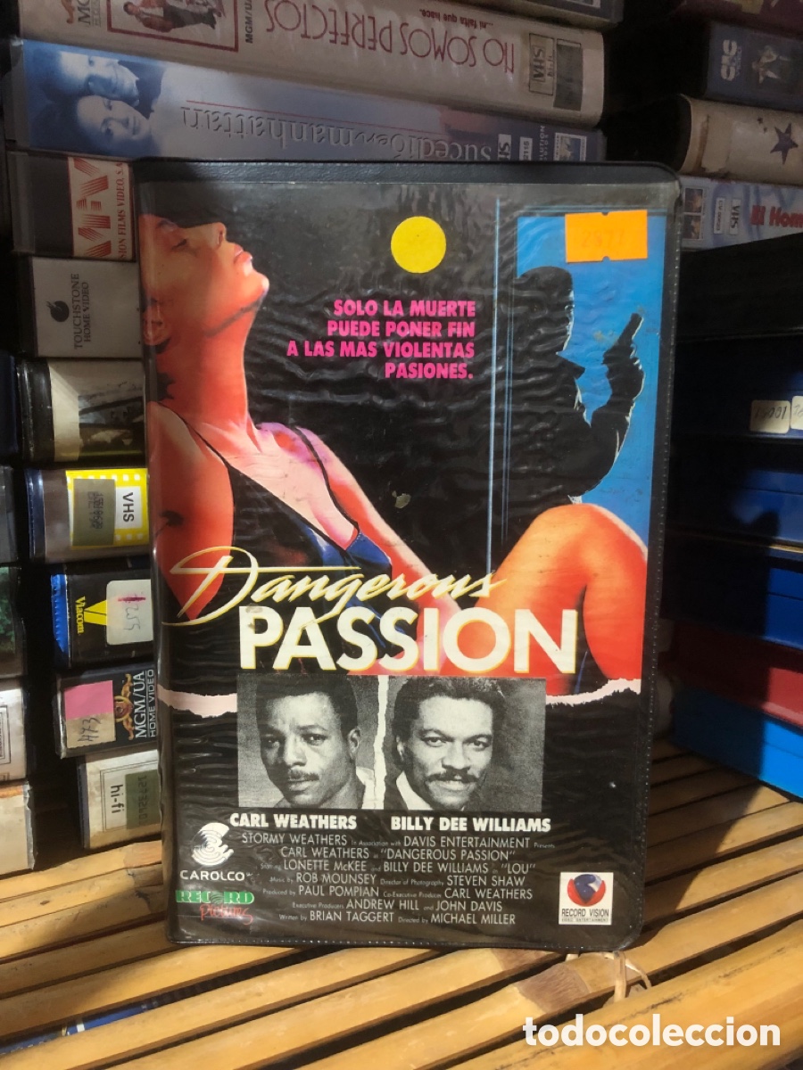 Cine: VHS V&Iacute;DEO CLUB DANGEROUS PASSION