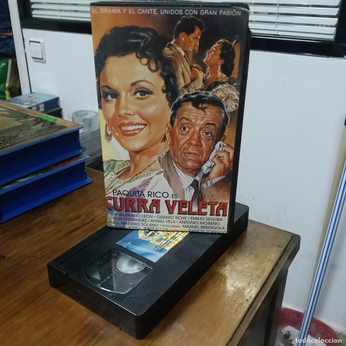 Cine: CURRA VELETA - RAMON TORRADO - PAQUITA RICO, VALERIANO LEON - EBC